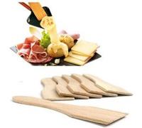 6 Spatules En Bois Special Raclettes Anti Rayure Cuisine NC G