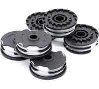 6 Spools Replacement Line for LIDL Parkside PRTA 20-Li A1,B2,C3,PRT 550 A1,A3,PRT 300 A1-2 x 4m,1.6mm