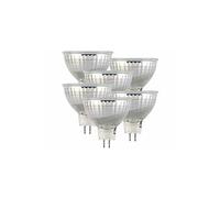 Luminea 6 spots LED GU5.3 - 6 W - 500 lm - Blanc lumière du jour