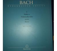 6 Suites Per Violoncello Solo Bwv 1007 - 1012 / Conducteur