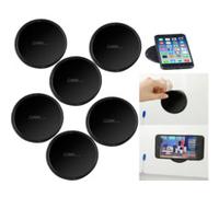 6 supports avec patchs en gel auto-adhérent pour smartphone Callstel