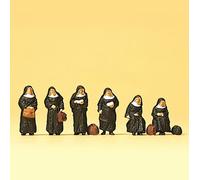6 sœurs religieuses N-1/160-PREISER 79128
