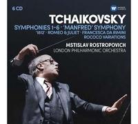 6 Symphonies, Manfred Symphony 1812, Roméo et Juliette Coffret CD
