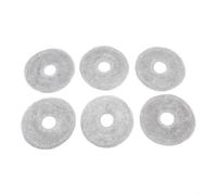 6 Tampons Serpillère Microfibre Pour MOVA E40 Ultra 6 Tampons | Microfibre , lavable 100 fois, compatible pour mova E40 Ultra, nettoyage profond sols durs