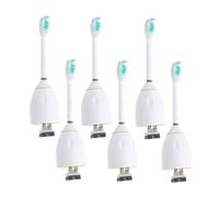 6 Têtes De Brosse À Dents, Compatibles Avec Philips Série E, HX7002 HX7001 HX7022 HX5310 HX5350 HX9800 HX9500 HX7100 HX5300 HX5800 HX5500