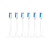 6 têtes de brosse, compatible avec Mijia, T300 T500 T700 | Têtes de rechange pour brosse à dents électrique, pour DDYS01SKS MES601 MES602 MES604(BU 6 Pcs)
