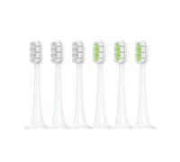 6 têtes de brosse, compatible avec Mijia, T300 T500 T700 | Têtes de rechange pour brosse à dents électrique, pour DDYS01SKS MES601 MES602 MES604(WH3 GN3)