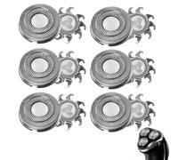 6 Têtes de Rasoir Compatible avec Philips Série 1000 AquaTouch AT8xx AT7xx PowerTouch PT7xx PT8xx Lames de Remplacement Accessoires Rasoir Hautement Performants Confort Optimisé