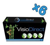 6 Toner cartouche d'encre laser type E-30 Noir Compatible pour imprimante Canon PC-430 3000 pages Certifié ISO 9001 ISO 14001 G