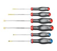 6 tournevis protwist Fente Pozidriv - bi-matière - ATD.J6 FACOM