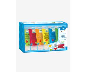 6 tubes de peintures à doigts multicolore TU