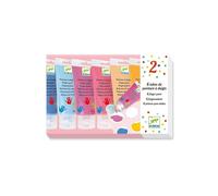 6 tubes peinture à doigts sweet