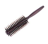 6 types de peigne à cheveux sergé, brosse à cheveux en poils de sanglier naturels, brosse à rouler à baril rond, outil de coiffure pour le séchage, le coiffage, le bouclage