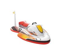6 Unités de personnage pour piscine gonflable Intex Wave RIder Moto 117 x 58 x 77 cm Blanc et Rouge Rouge G