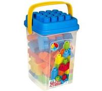 6 Unités de Set de construction Color Block Basic Seau 50 Pièces G