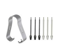 [6 Unités] Pointes de Remplacement pour Samsung Galaxy Z Fold 7/6/5/4/3, Kit de stylos à Pointe pour Samsung S Pen Pro et S Pen Fold Edition Embouts de Stylo Remplacement, Noir + Gris