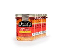 6 unités - SERRATS - Thon Germon à la sauce 190g