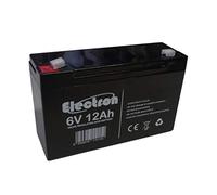 6 V 12 Ah batterie au plomb rechargeable scellée hermétique compatible avec 6 V 10 Ah pour voitures Quad Moto pour enfants