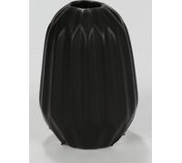 6 vases en céramique design élégant rainuré ø7x10cm décoration set de 6