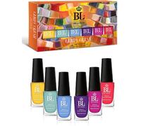 6 Vernis À Ongles De Luxe Candy Crash De London-La Rolls Des Lot Vernis À Ongles-Kit Vernis Pour Manucure Parfaite-Vernis De Qualité Professionnelle À Séchage Rapide