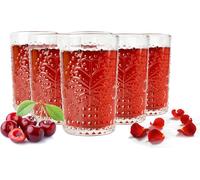 6 Verres à boire 330ml avec relief Verres à jus de fruits Verres à cocktail Verres à long drink