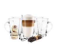 6 verres à latte macchiato 300 ml avec anse verres à café verres à boire