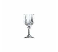 6 Verres À Liqueur 6cl Longchamp - Cristal D'arques - Verre Ultra Transparent Au Design Vintage