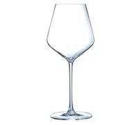 Cristal d'Arques Paris - Collection Ultime - 6 Verres à pied 47 cl en Cristallin - Brillance, Transparence et Haute Résistance - Fabriqués en France - Emballage renforcé, adapté à la vente en ligne