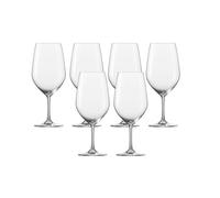6 Verres À Vin Rouge Transparent 640 Ml Transparent
