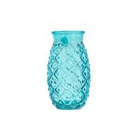 6 Verres En Verre Ananas Bleu 70 2360DB20 Maison