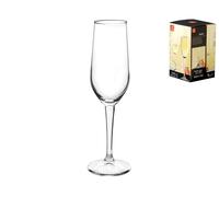 6 Coupes Verre Réserve Champagne CL 20 Transparent Bormioli Rocco