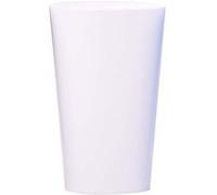 6 verres gobelet plastique incassable 33cl blanc - isap v53pp330bl Blanc G