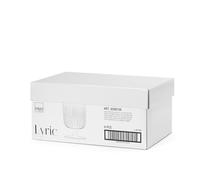 6 Verres Lyric CL26 En Verre