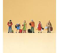 6 Voyageurs - N 1/160 - PREISER 79017