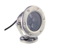 6 W/12 W/18 W/24 W/36 W LED Lampe Enterrée Rou Vert Bleu IP68 LED Sous-marine Aquarium Piscine Réservoir De Poissons RGB Spot Lumière pour patio de garage(Rot,12W)