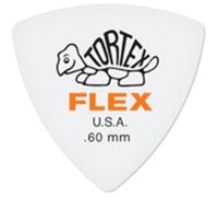 Dunlop 456P60 Médiators Tortex Flex Triangle 0,60mm sachet de 6