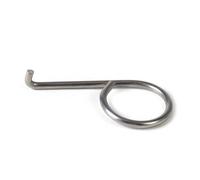 6 x 0012243 - Crochet en métal pour retirer les capuchons d'écrou de roue de voiture