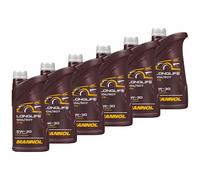 6 x 1 Litre Huile Mannol 7715 SAE 5W-30 Api Sm Cf pour Ford Volvo Opel