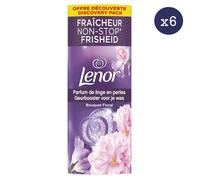 6 x 140 g Lenor Parfum de linge en perles, Parfum Bouquet Floral