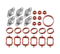 6 x 22mm Kit de suppression clapets d'admission 11612246949 pour E87 E46 E90 E91 E92 E93 E39 E60 E83 E53 COLLECTEUR D'ADMISSION