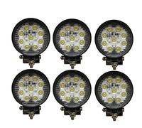 6 x 27 W Rond Spot LED Phares de Travail 9 LED de profondeur voiture Suv