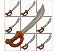 6 X 60Cm Épée Pirate Gonflable Accessoire De Costume De Fête