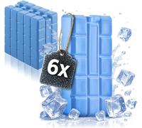 6 X Big Ice Packs-Cool Packs For Cooler And Cooler Bag-Cold Packs For Home And Leisure