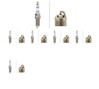 Hella Bougie d'allumage 8EH 188 705-081 Platinum PMJ8RC4-10 1 électrode de masse – Écart 1,0 mm