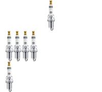 6 x Bougie d'allumage HELLA pour HONDA, MAZDA 323 F VI liftback (BJ), 323 S