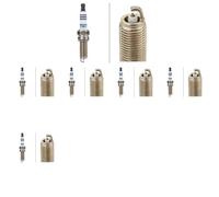 6 x Bougie d'allumage HELLA pour HYUNDAI, KIA, SUZUKI ACCENT V, BALENO II