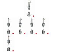 6 x Bougie d'allumage NGK