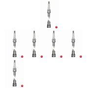 6 x Bougie d'allumage NGK pour ALFA ROMEO, FIAT, FORD, LANCIA 500, DOBLO