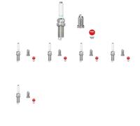NGK Bougie Iridium pour VW Golf VII 5G1 BQ1 BE1 BE2 2.0 Gti Cupra Ateca