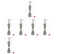 NGK Bougie d'allumage 7639 – pour VW Golf II, Renault Clio I, Audi 100 – Lot de 2